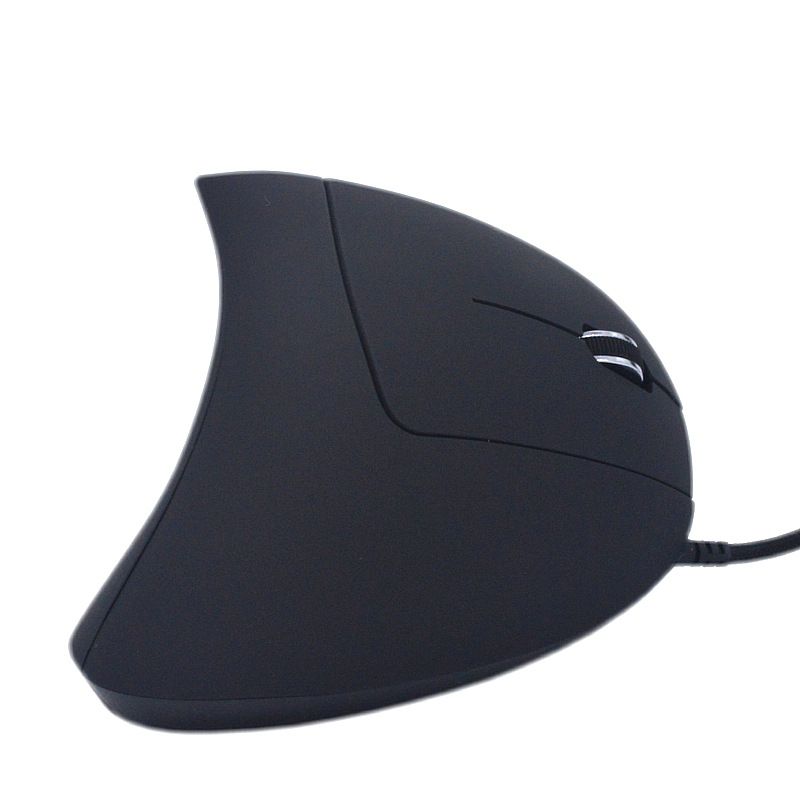 Customized new USB laser wired vertical mouse laptop photoelectric vertical wristband game slide mouse 