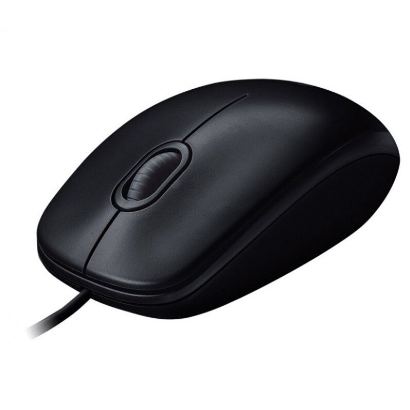 Suitable for Logitech M100R high grade blister sealed notebook office game home USB wired black and white mouse 