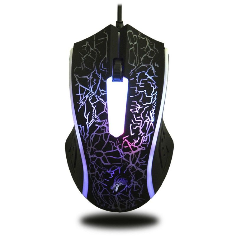 Computer accessories luminous USB wired mouse herdsman Internet bar office game mouse manufacturer wholesale cross border 