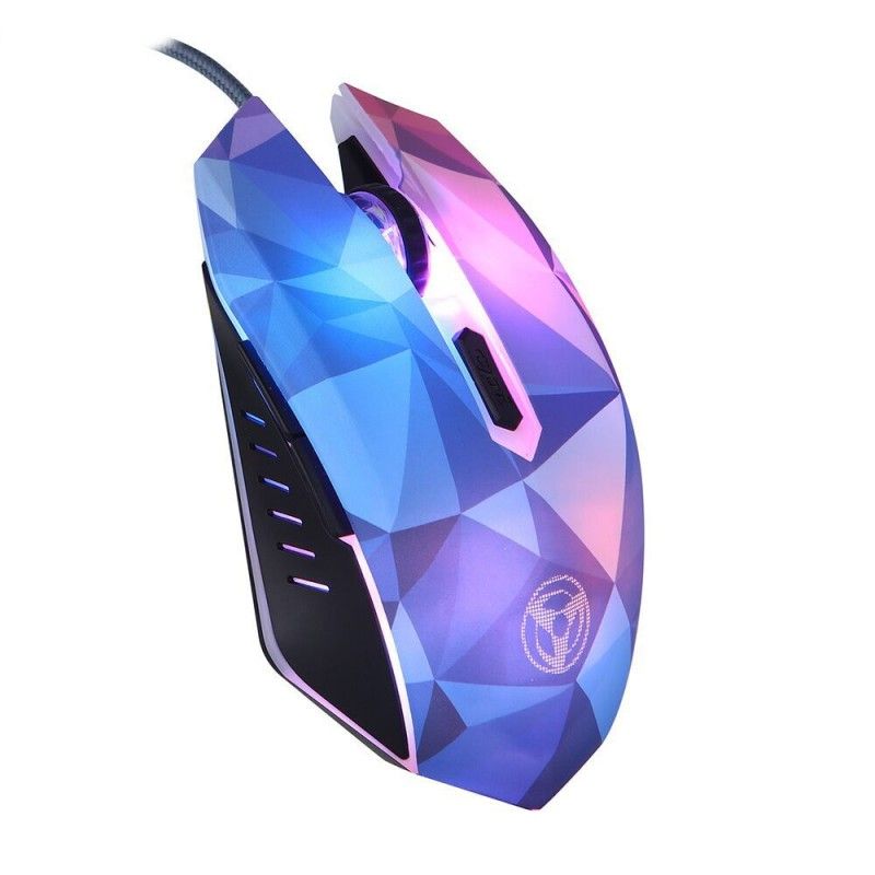 Game mouse diamond version magic color backlight horse herder wired USB laptop photoelectric mouse 