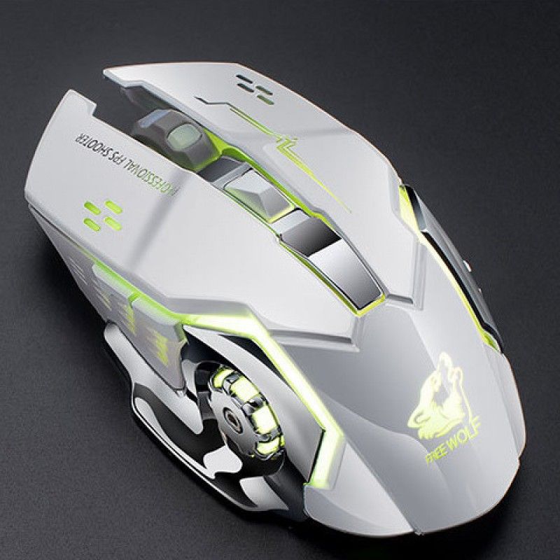 Aula tarantula 2.4G wireless mouse rechargeable silent Notebook PC e-game Office 