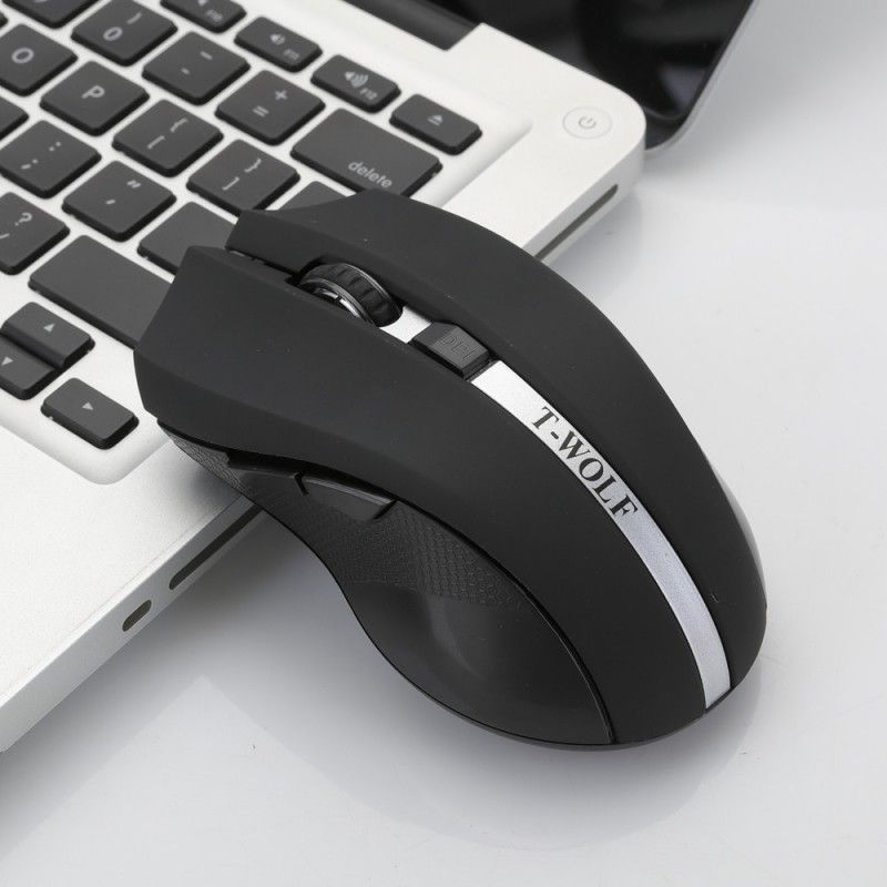 Cross border office wireless mouse 6-button new silent computer peripherals wireless mouse factory Amazon 