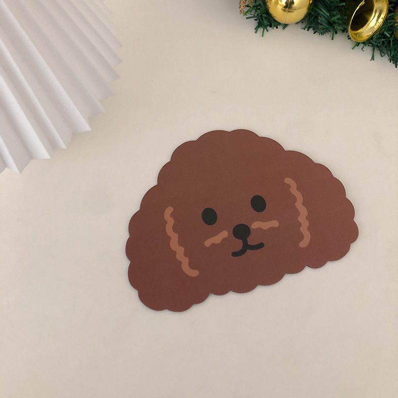 Korean cartoon table pad teddy bear 