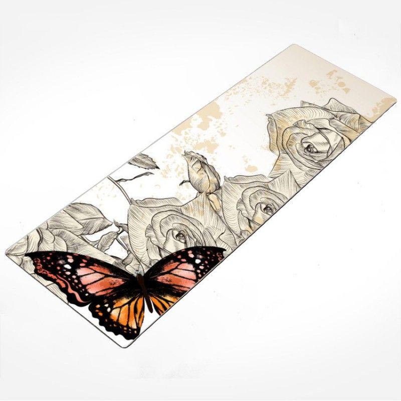 Natural Rubber Yoga Mat widens non slip tuhao mat body line yoga studio custom logo 