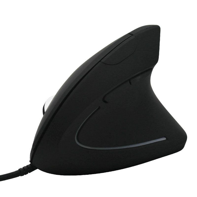 Customized new USB laser wired vertical mouse laptop photoelectric vertical wristband game slide mouse 