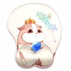 Cartoon beauty sexy chest mouse pad creative carto...