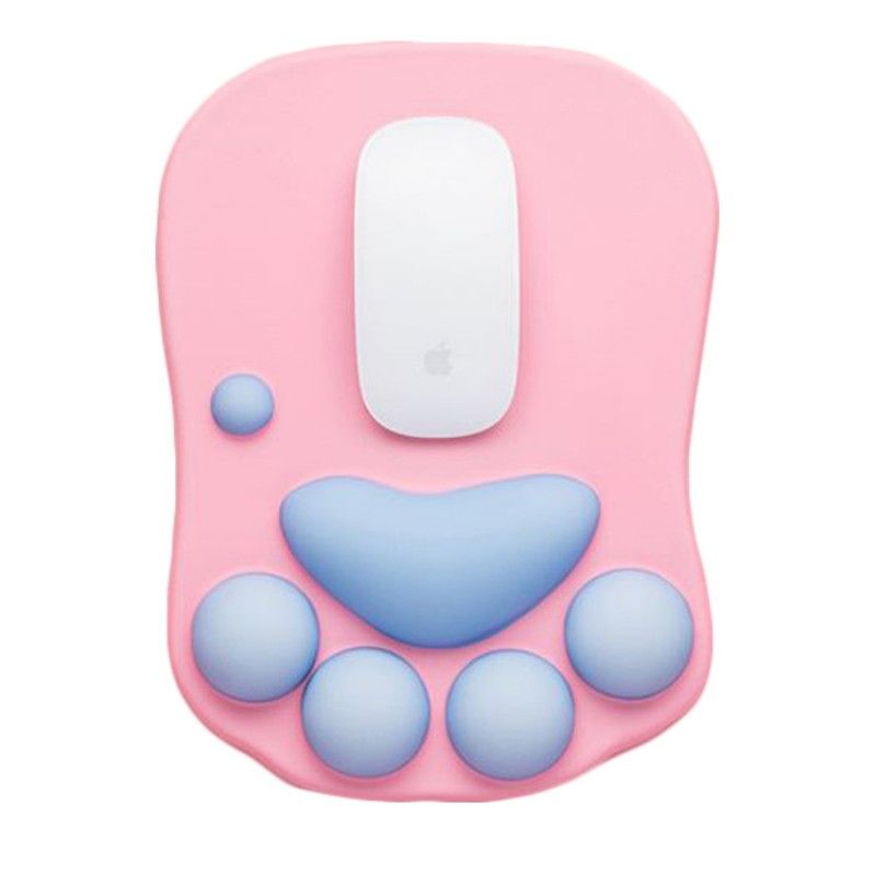 Environmental friendly silicone cat claw wrist guard mouse pad to customize mouse pad wrist guard cat claw silicone wrist guard pad 