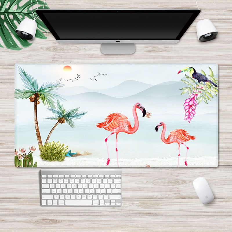 Inside Nordic wind mouse pad large lock edge cartoon game mouse pad can be customized computer desk mat 