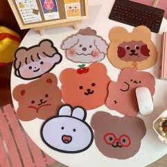 Korean version ins Cartoon Bear mouse pad cute com...