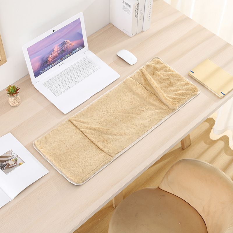 Plush mouse pad Plush warm desk keyboard pad laptop pad office desk pad customized wholesale 