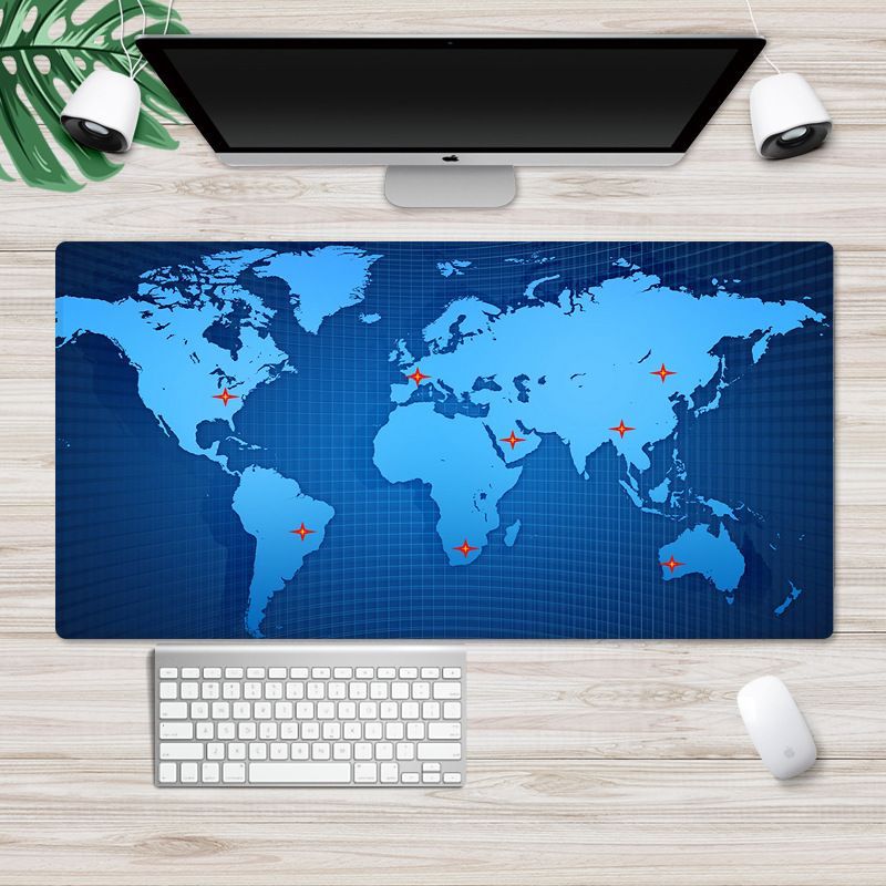 Mouse pad to map customized advertising mouse pad logo table pad game mouse pad manufacturer customized white embryo 