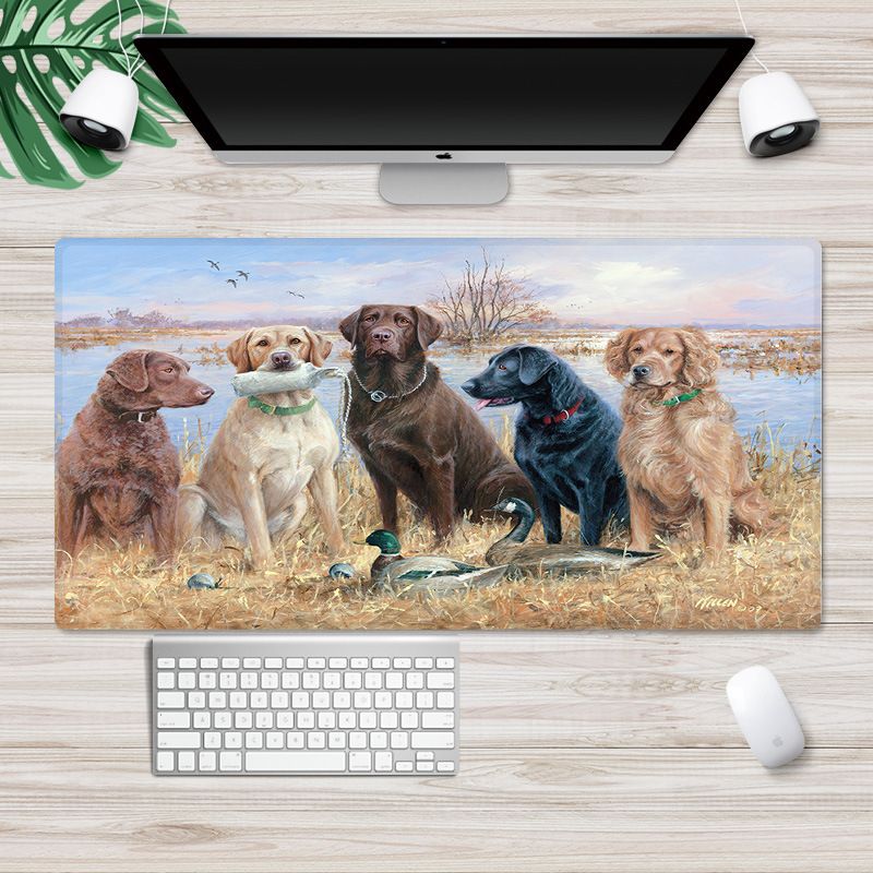 Cross border special for Nordic ins super large mouse pad wrist pad customized advertising gifts mouse pad Game Internet bar 