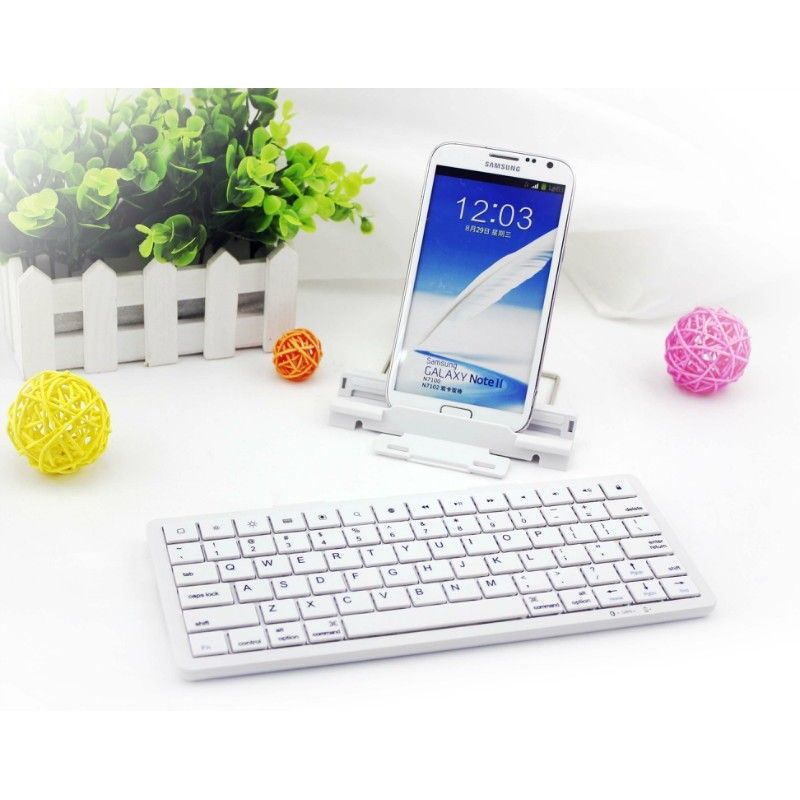 Super thin 7-inch 9-inch 10 inch iPad Android Tablet smart phone external charging Bluetooth Keyboard 