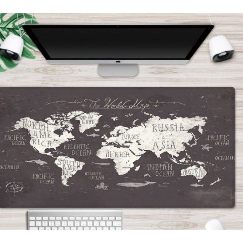 Mouse pad to map customized advertising mouse pad logo table pad game mouse pad manufacturer customized white embryo 