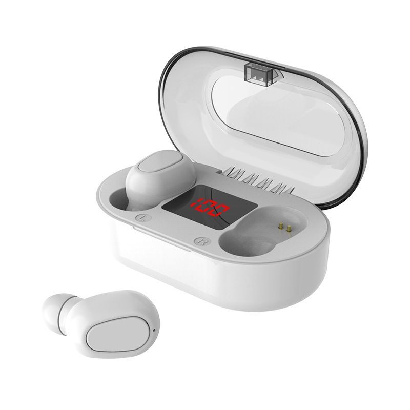 New L21 Bluetooth headset private model in ear Mini 5.0 wireless L22 digital display with charging chamber 