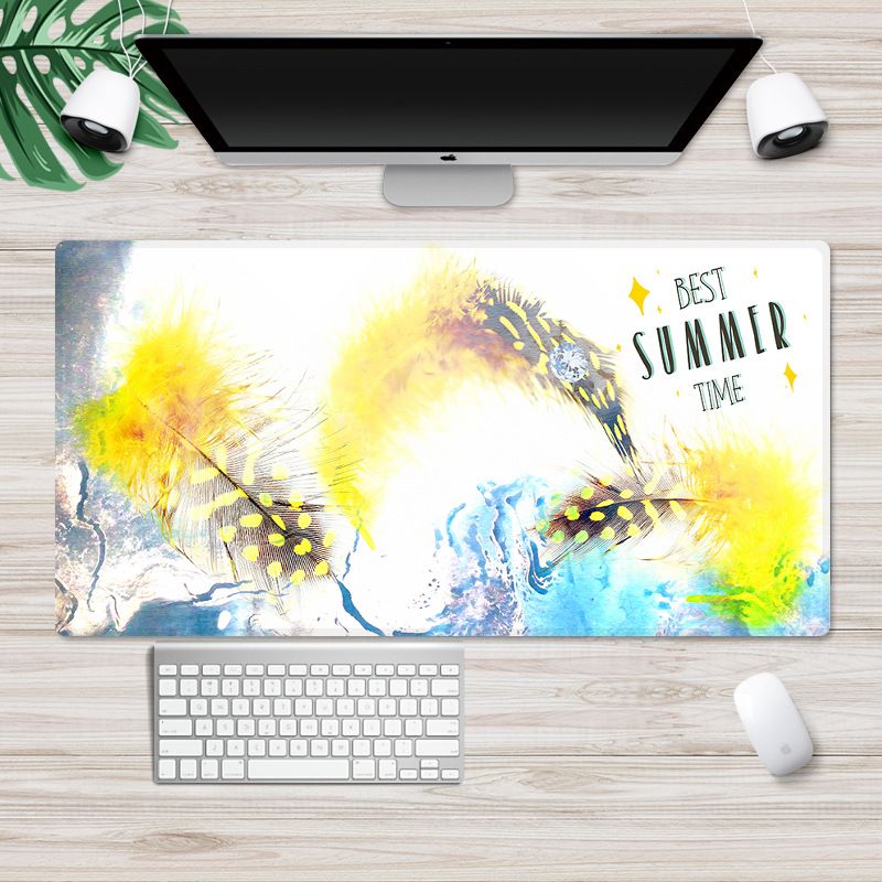 Nordic large lock cartoon game mouse pad can be customized computer office thickened non slip table pad manufacturer 