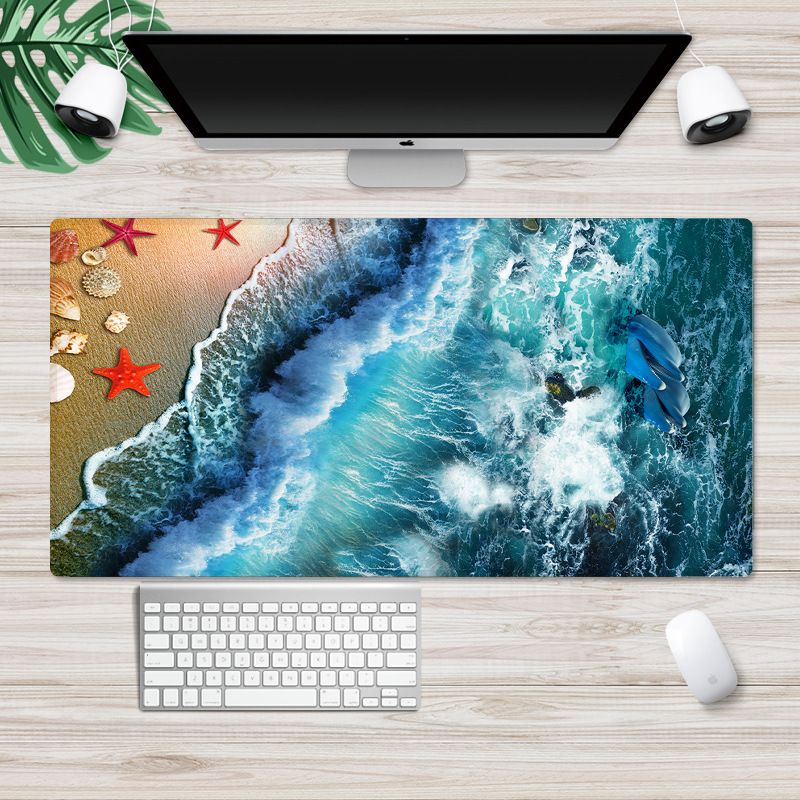 Nordic ins super large 3D mouse pad cute cat wrist pad customized advertising gift mouse pad Game Internet bar 