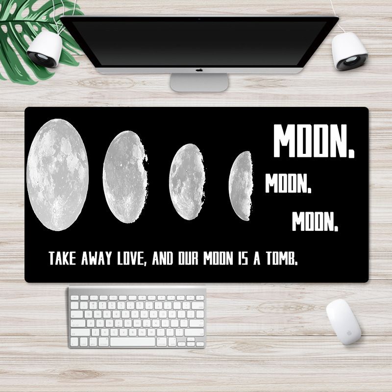 European and American style mouse pad can be customized extra large computer office thickened anti slip table pad 