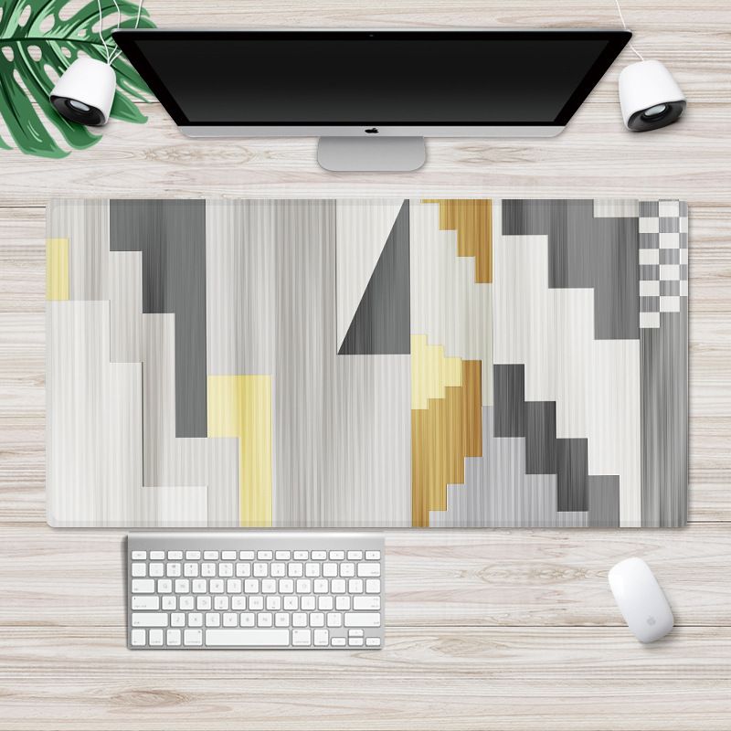 European and American style mouse pad can be customized extra large computer office thickened anti slip table pad 