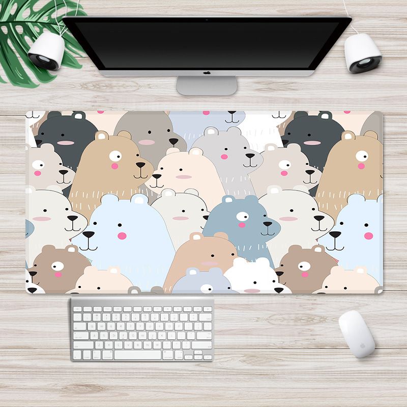 Nordic ins super large 3D mouse pad cute cat wrist pad customized advertising gift mouse pad Game Internet bar 