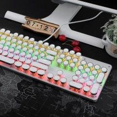 820 retro punk electroplating knob light-emitting ...