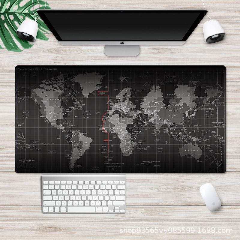 Mouse pad to map customized advertising mouse pad logo table pad game mouse pad manufacturer customized white embryo 
