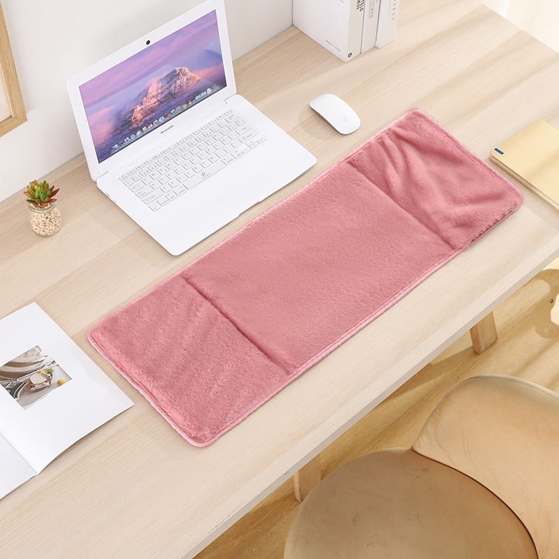 Plush mouse pad Plush warm desk keyboard pad laptop pad office desk pad customized wholesale 