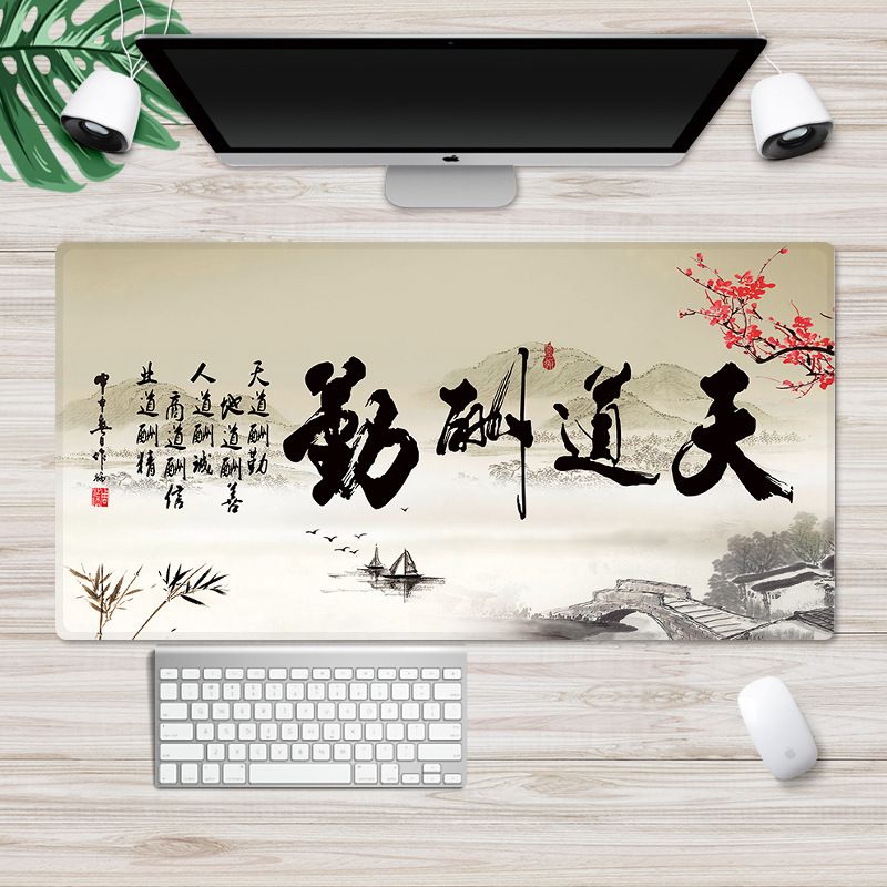 Custom anti slip advertising gift mouse pad Game Internet bar thickened mouse pad 