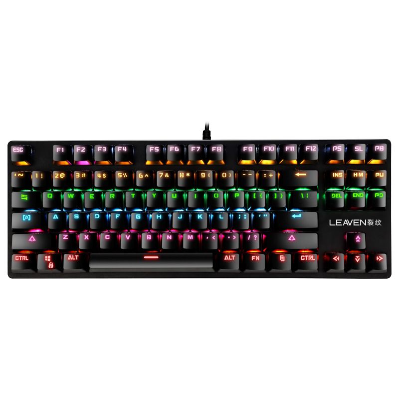 K550 green axis mechanical keyboard electronic competition USB luminous game keyboard real machinery cross border direct sales 