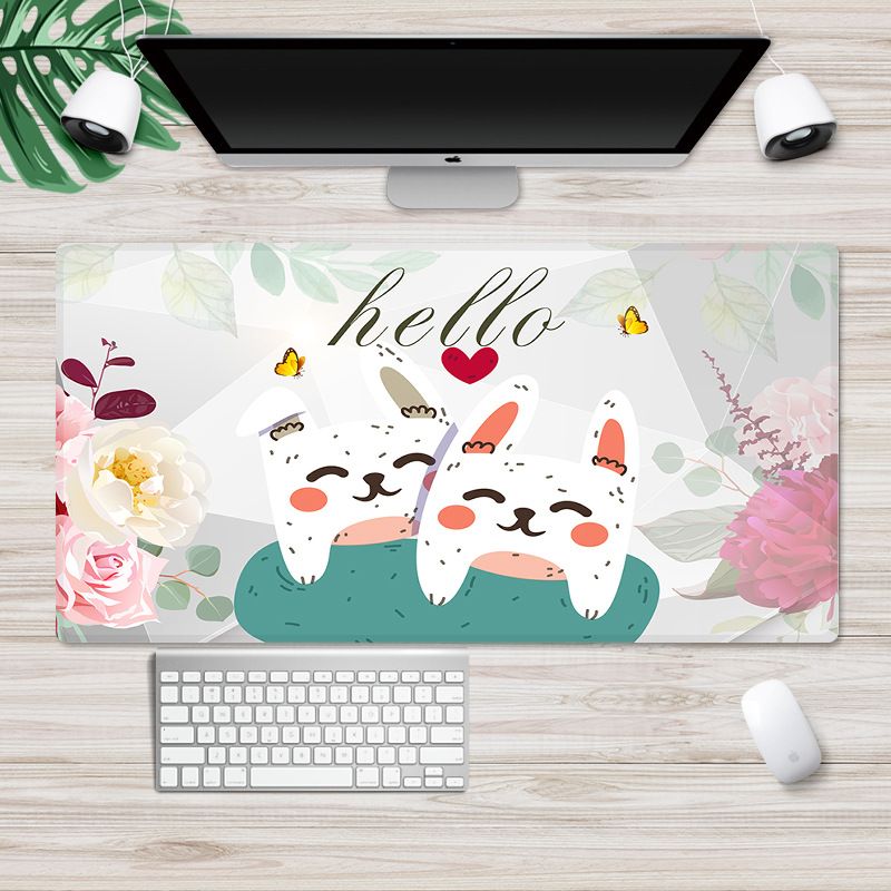 Cross border special for Nordic ins super large mouse pad wrist pad customized advertising gifts mouse pad Game Internet bar 