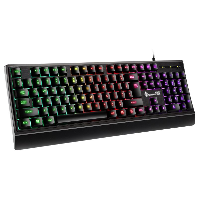 Mechanical feel game keyboard and mouse set business office home computer USB mute keyboard and mouse factory wholesale 