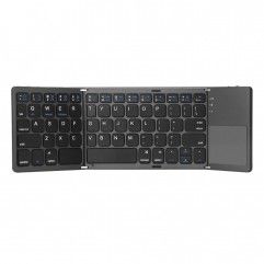 Folding keyboard mobile phone flat folding Bluetoo...
