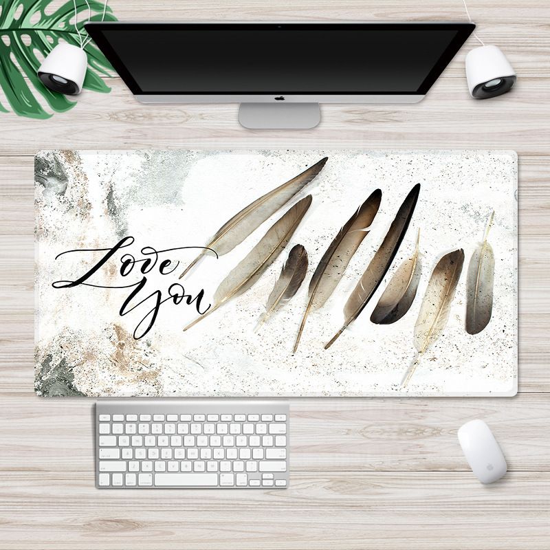 Nordic large lock cartoon game mouse pad can be customized computer office thickened non slip table pad manufacturer 