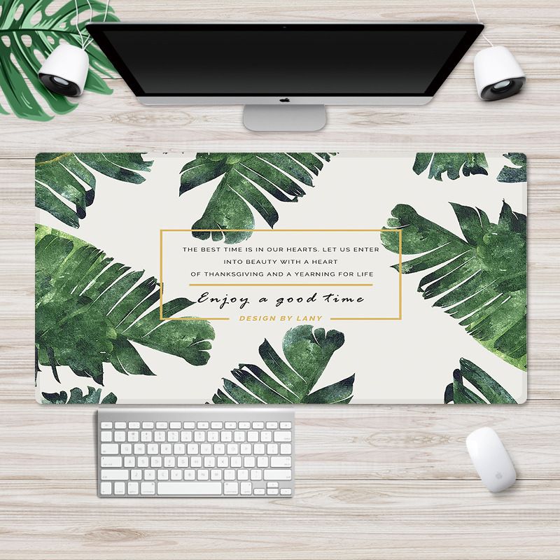 Ins Nordic style personalized mouse pad customized advertising gift mouse pad Game Internet bar large mouse pad 