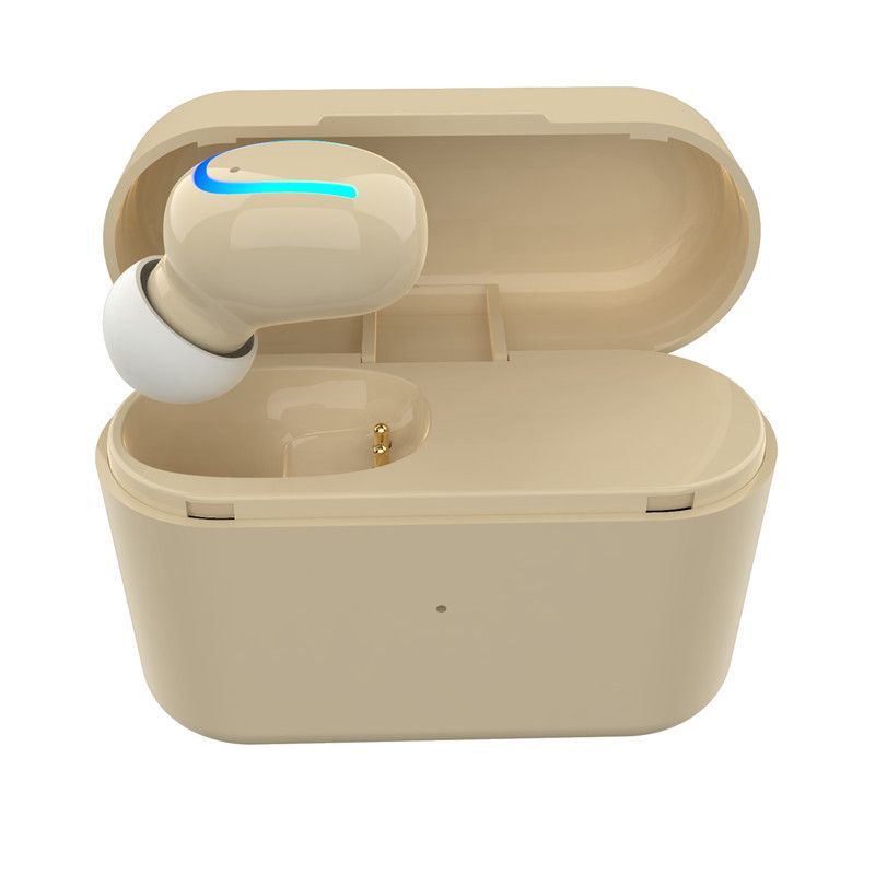 Q26 Bluetooth headset new HBQ Wireless Mini Mini invisible earplug type sports one ear band charger 