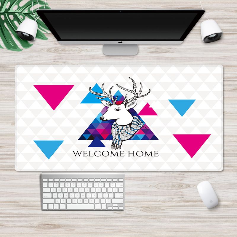 Nordic ins super large 3D mouse pad cute cat wrist pad customized advertising gift mouse pad Game Internet bar 