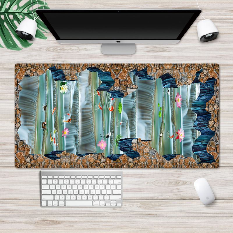 Nordic ins super large 3D mouse pad cute cat wrist pad customized advertising gift mouse pad Game Internet bar 