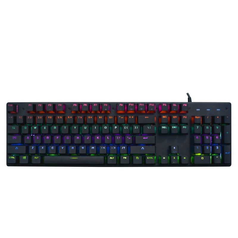 Mechanical keyboard game light-emitting two-color injection 19 key non punching axis mechanical keyboard 