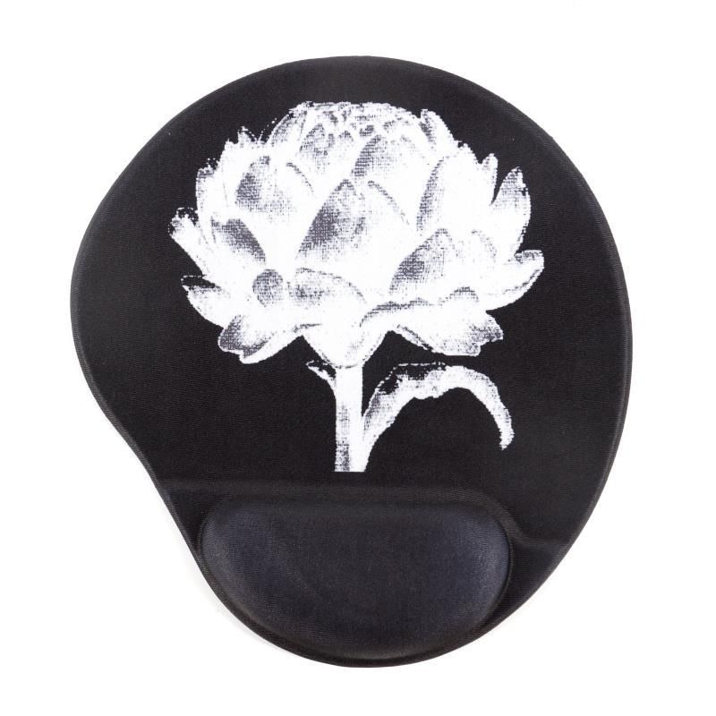 Pu anti slip bottom Lycra cloth face silicone wrist pad environmental protection silicone wrist support gift business office supplies 