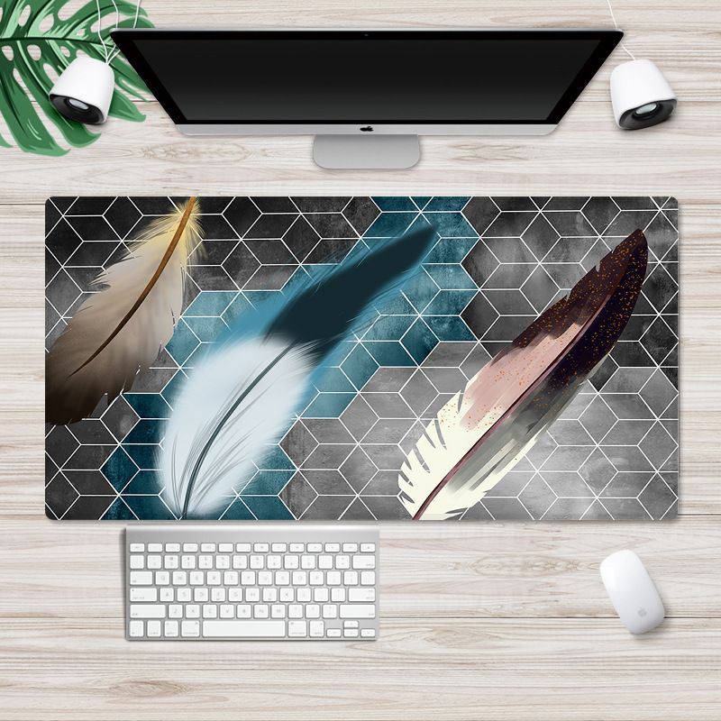 New customized cartoon mouse pad large Internet cafe computer table mat anti skid game mouse pad factory direct sales