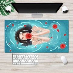 Nordic ins large locking cartoon game mouse pad ca...