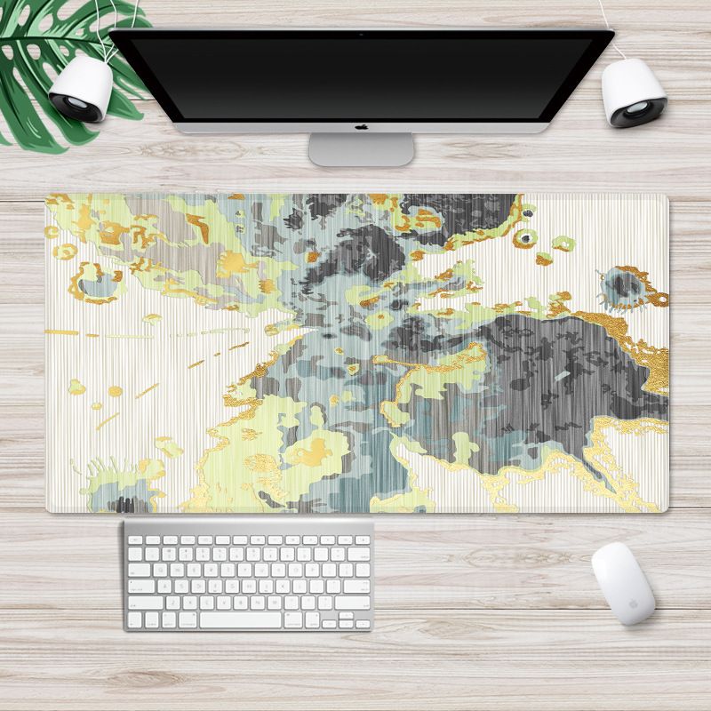 European and American style mouse pad can be customized extra large computer office thickened anti slip table pad 