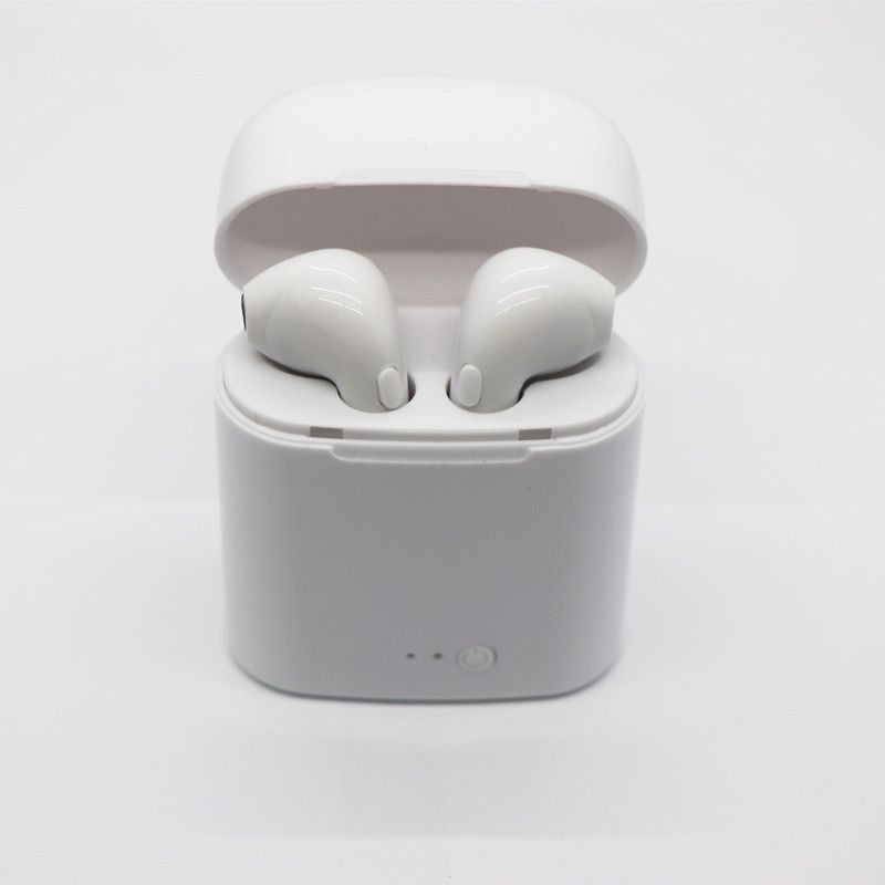 I7stws Bluetooth headset 5.0 binaural band charging bin new wireless cross border foreign trade earplug manufacturer direct sales 