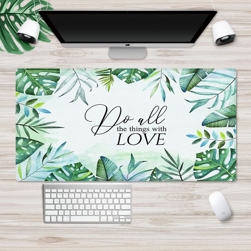Large locking cartoon game mouse pad can be customized for computer office thickened non slip table pad 