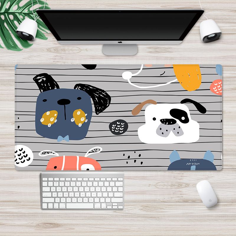 Nordic ins super large mouse pad new cartoon wrist pad customized advertising gift mouse pad Game Internet bar 