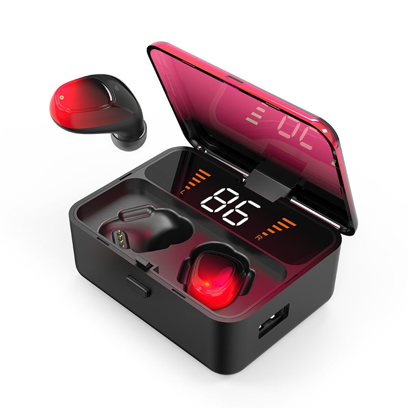 Es01tws Bluetooth headset charging bin 5.0 binaural wireless TWS with digital display touch switch 
