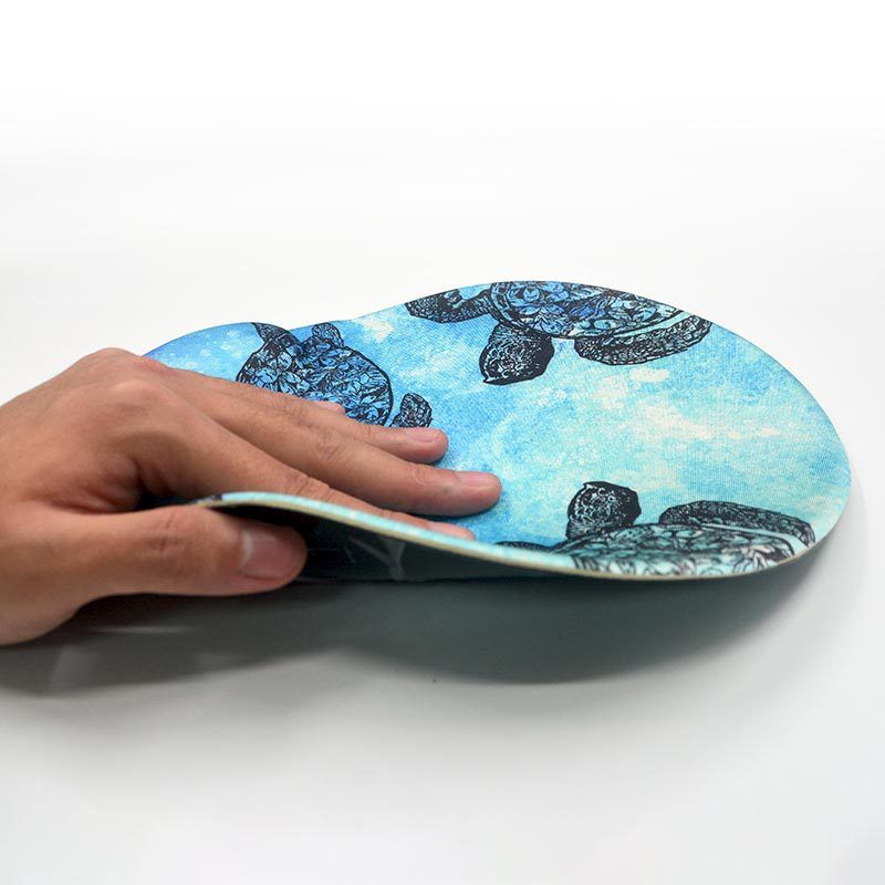 Factory direct mouse pad Wristband Silicone Wristband mouse pad color printing wristband mouse pad customization 