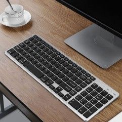 Charging Bluetooth keyboard ultra thin wireless mi...