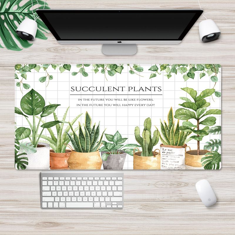 Large locking cartoon game mouse pad can be customized for computer office thickened non slip table pad 