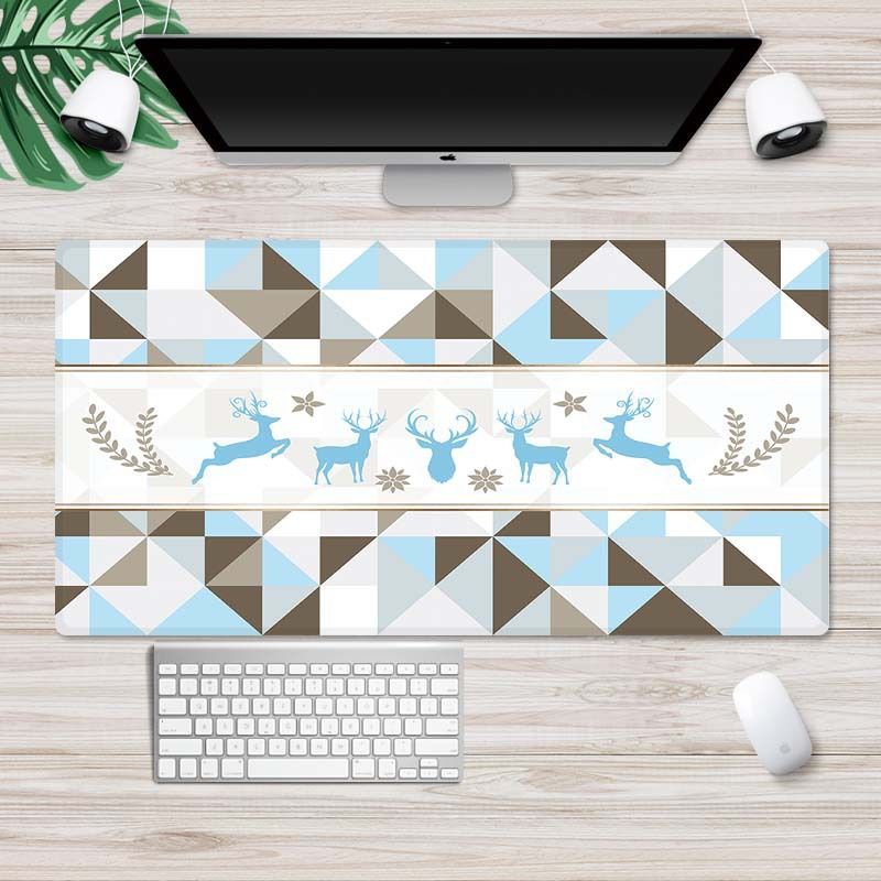 Advertising mouse pad customized antiskid cartoon keyboard pad customized computer game logo 